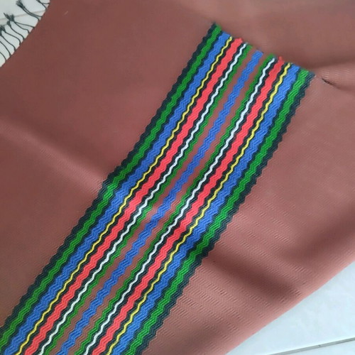 Woven rug new 190x60 cm with warm colors
