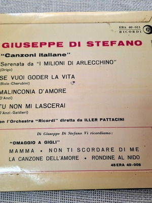 Giuseppe di Stefano – Canzoni Italiane  7'