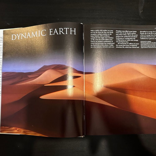 Illustrated Encyclopedia of the Earth like new, hardcover