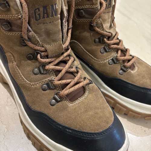 Gant men's boots like new, size 43, beige and brown