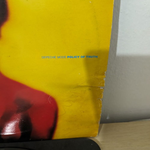 Depeche Mode Policy Of Truth 12" vinyl used, electronic