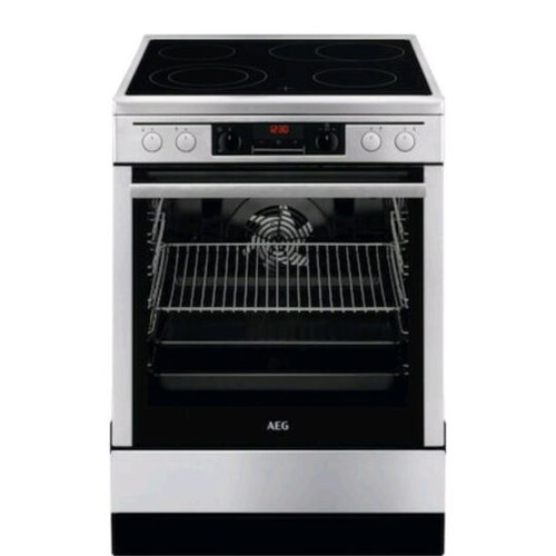 AEG CCB6670APM ηλεκτρική κουζίνα μεταχειρισμένη με κεραμικές εστίες και πυρόλυση