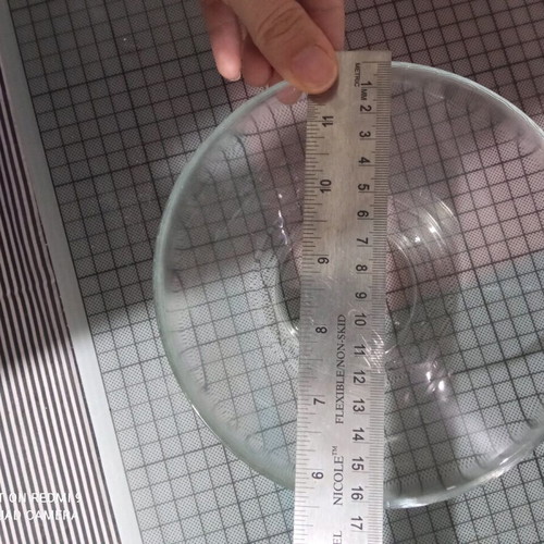 Ikea glass bowl used, small, ideal for salad or decoration