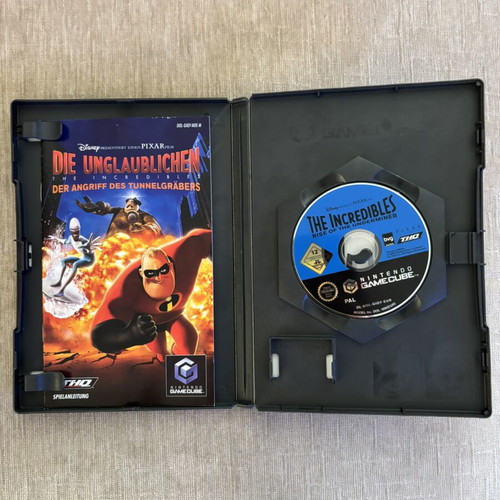 The Incredibles Rise of the Underminer Nintendo GameCube PAL used