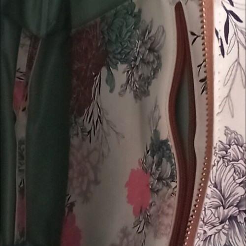 Axel backpack used, women's multicolor shoulder bag 36×34 cm