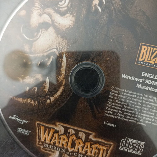 Warcraft Reign of Chaos PC game