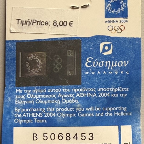 Water Polo Athens 2004 Olympic Pin new, limited edition