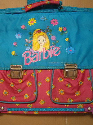 Barbie Paxos 1996 school bag used in good condition