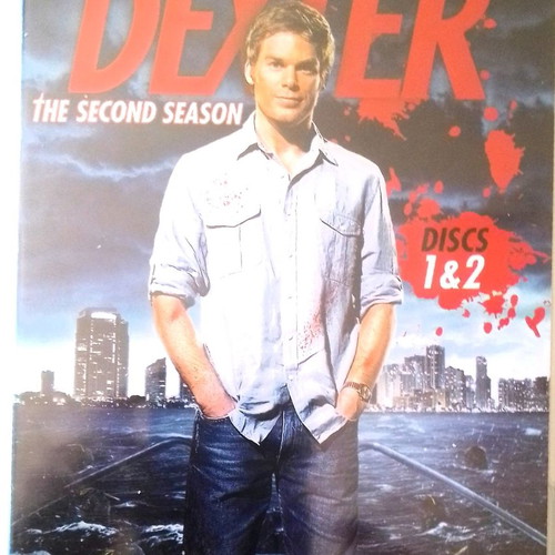 Dexter second season DVD discs 1&2 used with English subtitles