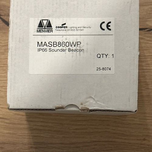 Cooper Univel MASB 860 WP new, 3 pieces
