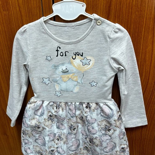 Cotton dress used for 2-year-old girl