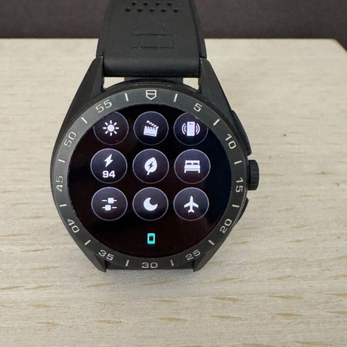 TAG Heuer Connected Calibre E4 45mm Black Titanium digital watch like new
