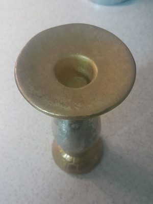 Ceramic candlestick 17cm new