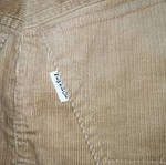 Corduroy skirt, beige camel color, size XS