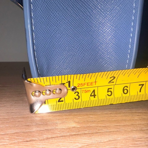 Zara blue bag used with fabric damage inside