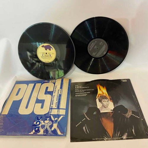 Vinyl records used, set of 5 various