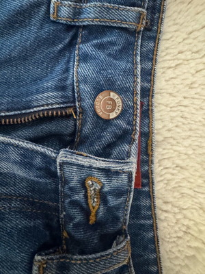 Funky Buddha high-waisted shorts like new, blue, size 26