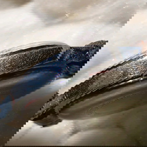 Vintage γερμανικό μηχανικό ρολόι Ruhla μεταχειρισμένο με δερμάτινο λουράκι