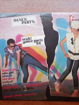 Dance Party 84 LP record used, rare collector's item from 1980s