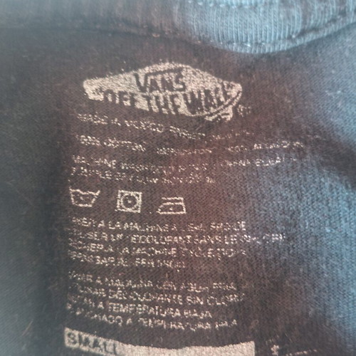 Vans T-shirt size S like new, black