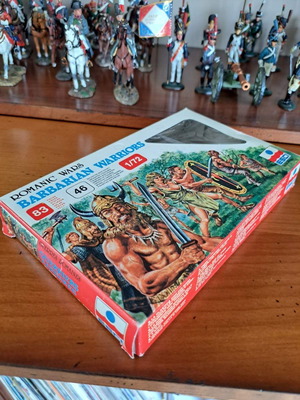 Варварски Eski Warriors 225 войнически фигури с мащаб 1/72