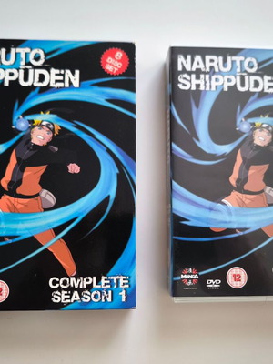 Naruto Shippuden Complete Season 1 DVD σαν καινούριο, μεταγλωττισμένο
