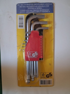 Σετ Allen Ball End 9 τεμαχίων Chrome Vanadium καινούριο