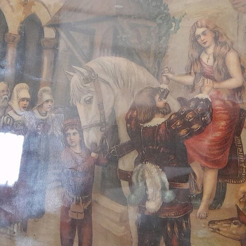 Poster with Return Theme used, medieval view