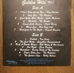 Golden Hits Vol.1 LP like new
