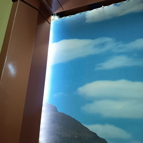 Painting with lighting, moving parts and sound, new