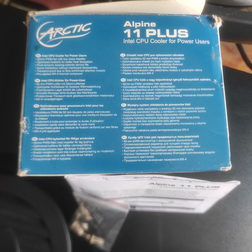 Arctic Alpine 11 Plus CPU Cooler new, compatible with Intel LGA 1150-775