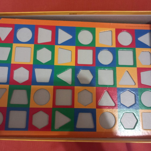 Chromatorama educational game used, missing one shape