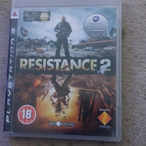 Resistance 2 PlayStation 3 video game in excellent condition