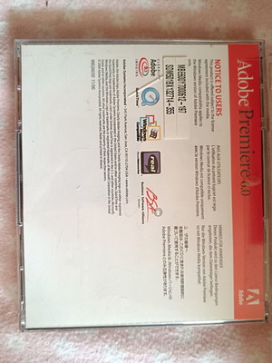 Adobe Premiere 6 software like new