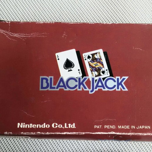 Nintendo Retro Electronic Game Black Jack like new