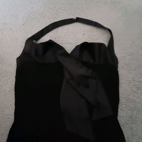 Mango black top like new with satin texture s-m