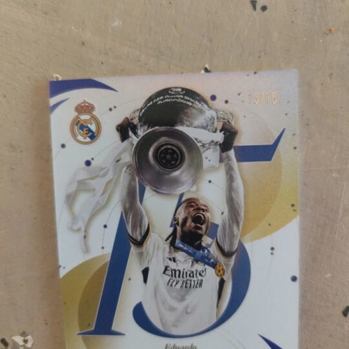 Eduardo Camavinga 15/15 Real Madrid Champions League card