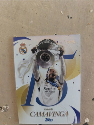 Eduardo Camavinga 15/15 Real Madrid Champions League card