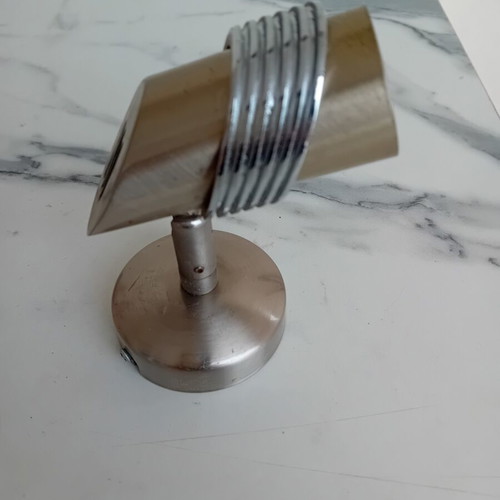 Metallic LED spotlight set of 2 like new