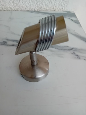 Metallic LED spotlight set of 2 like new
