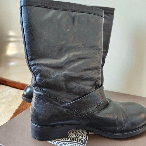 Ioannis women's boots like new, black, size 40, leather