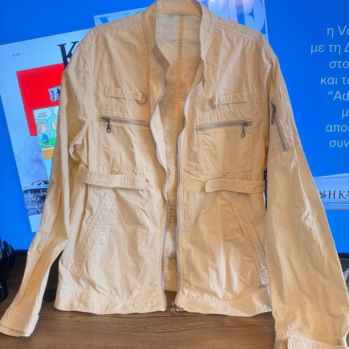 Bitsiani jacket new spring-summer beige and yellow