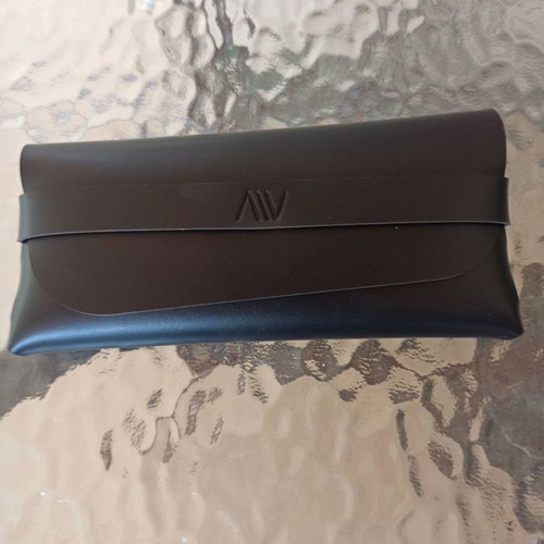 Glasses case new black AV