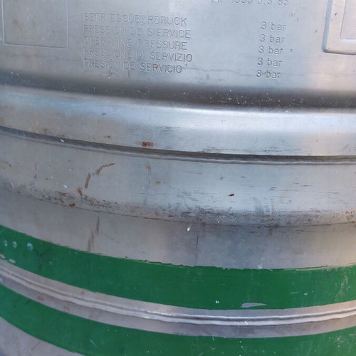 Aluminum Beer Keg 30 Liters Like New with Removable Screw Cap