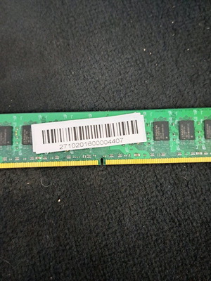 Apacer 2GB PC2 6400 Ram memory used
