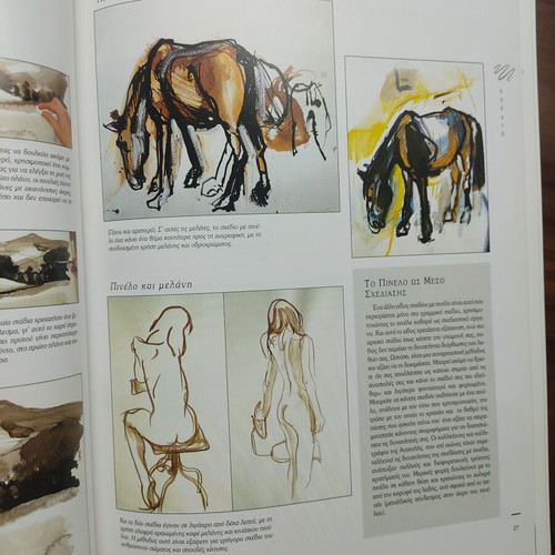 Painting book The secrets of drawing and painting like new