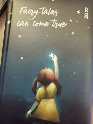 Writing Fields 2022 Fairy Tales Come True Collectible Notebook Diary new