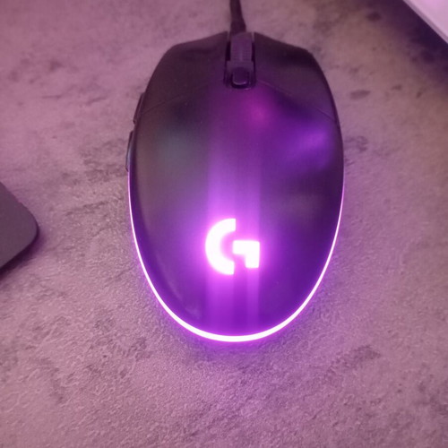 Logitech G102 Lightsync RGB Gaming Mouse used, 8000 DPI