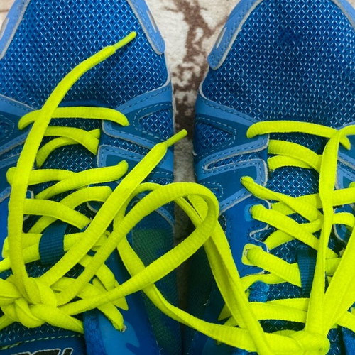 Fila athletic shoes like new, size 41, blue and yellow