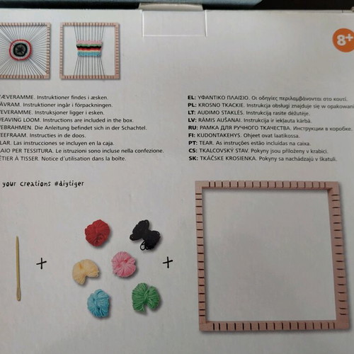 Square weaving loom like new